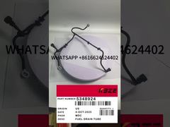 5348924 カミンズ QSF3.8 ディーゼルエンジン 燃料ドレンチューブ XE135 CLG915E 油圧ショベル用