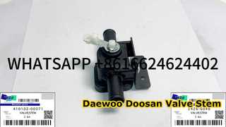 KBZE 410102-00071 DAEWOO DOOSAN 2426-6048 VALVE;STEM FITS DX55 DX60 DX75 DH50 DH60 バルブ ストーム ストーム ストーム ストーム