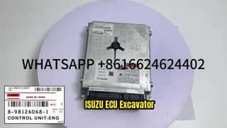 8-98126068-1 いすゞ 6HK1 8-98126068-2 ECU コントローラーユニットフィットケース住友 SK350-5 掘削機