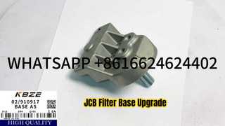KBZE OEM 02/910917 フィルターベース JCB JS205 JS215 JS220 NXT215 掘削機に適合