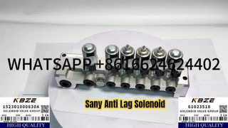 KBZE ブランド 61023518 SANY 152301000630A 60136331 アンチラグソレノイドグループ SY195 S205 S210 SY215 SY