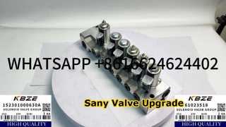 KBZE 152301000629A SANY 61023519 ソレノイドバルブグループ SY195 S205 S210 SY215 SY245 SY285用