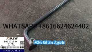 KBZE 860121034 XCMG XE205/XE215/XE245 用バケットシリンダーオイルリターンライン – 高圧