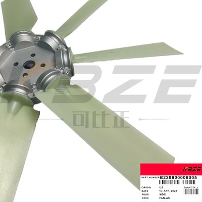 CLG922E SY215 XE215 EXCAVATOR B229900006305 FAN BLADE 4H 7B FOR CUMMINS 6BT5.9 INDIA
