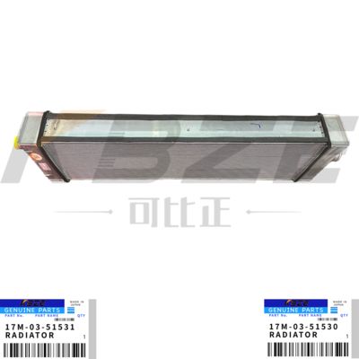 17M-03-51531 KOMATSU SAA6D140E-5 ENGINE 17M-03-51530 RADIATOR ASSY FOR D275A-5R BULLDOZER