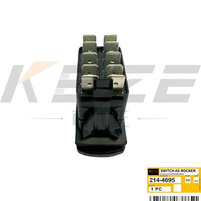 KBZE 214-4695 2144695 ROCKER SWITCH FITS CAT 414E 416E 420E 422E 428E 430E 432E 434E 442E  BACKHOE LOADER