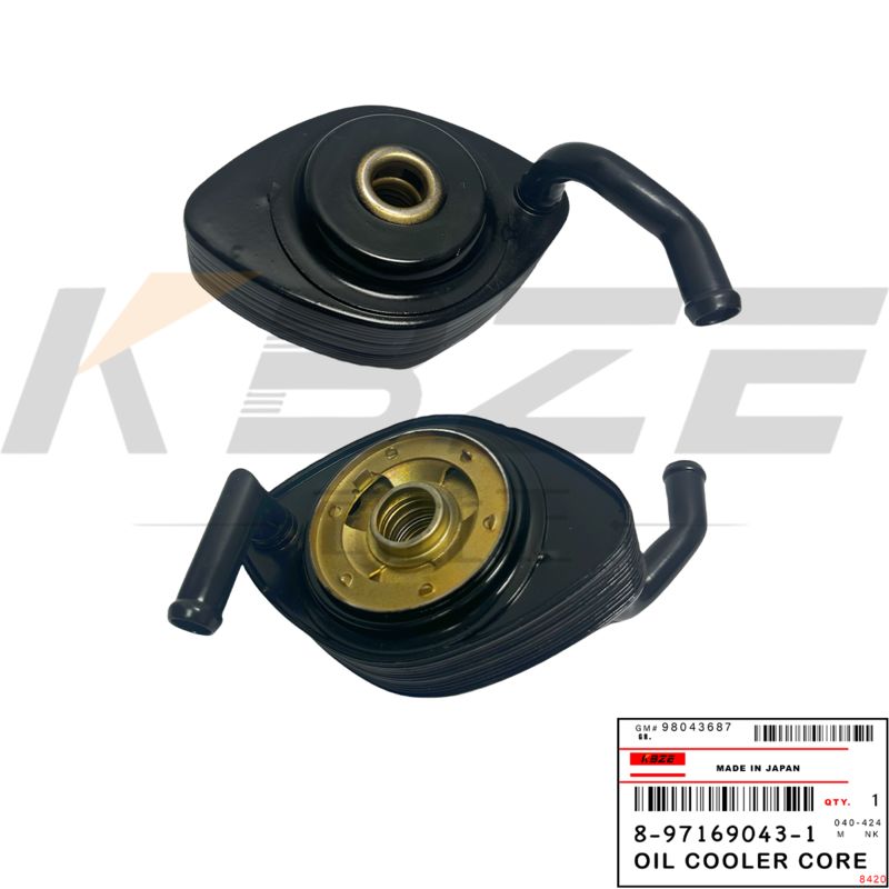 8-97169043-0 ISUZU 4JA1 4JB1 ENGINE 8-97169043-1 OIL COOLER CORE REPLACE FOR DMAX TFR55