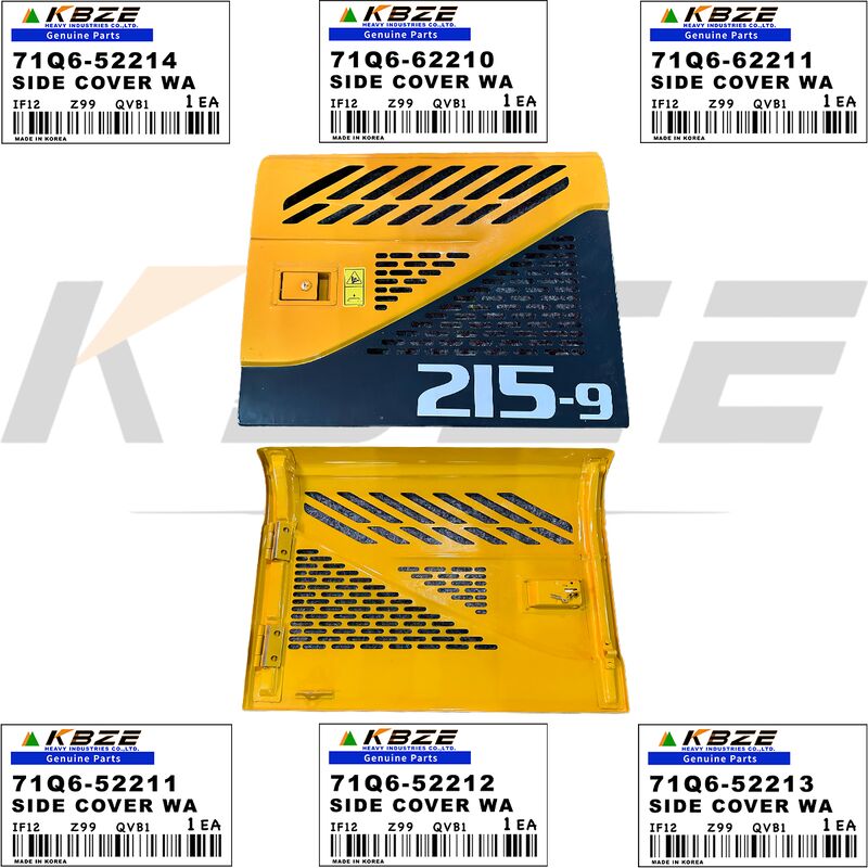 KBZE 71Q6-52211 71Q6-62210 HYUNDAI LH SIDE DOOR REPLACE FOR R210-9 R215-9 R220-9