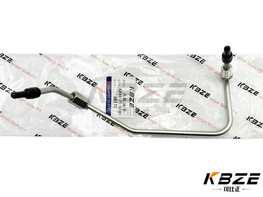 KOMATSU 6245-71-5181 6245715181 SAA6D170Eエンジンのための共通鉄道パイプ交換