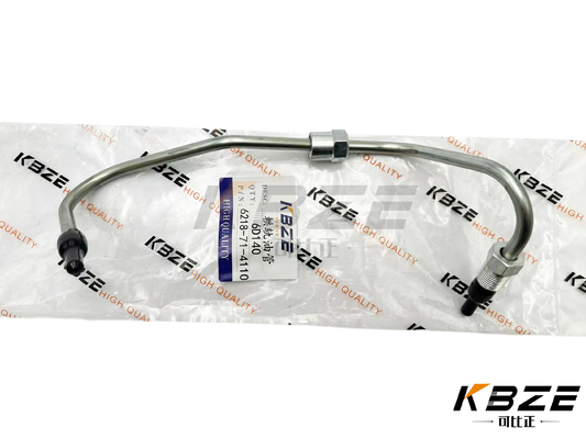 KOMATSU 6218-71-4110 6218714110 SAA6D140Eディーゼルエンジンのための共通鉄道パイプ交換