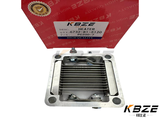 KBZE KOMATSU 6732-81-5120 6732815120 エグスカバターエンジンヒーター 代用 KOMATSU S4D102E/S6D102Eディーゼルエンジン