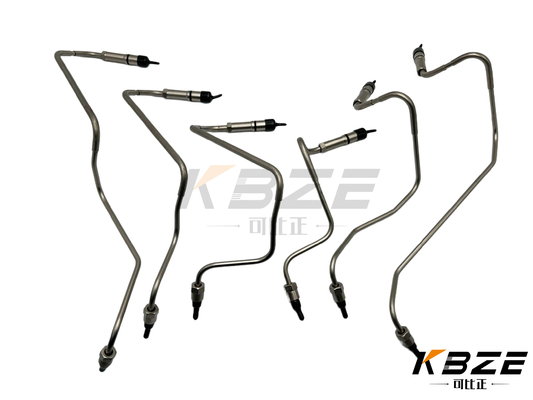 高品質 KOMATSU SAA12V140E-3 右側 6219-71-4111 6219-71-4121 燃料注入管 / 高圧燃料ラインアッセイ