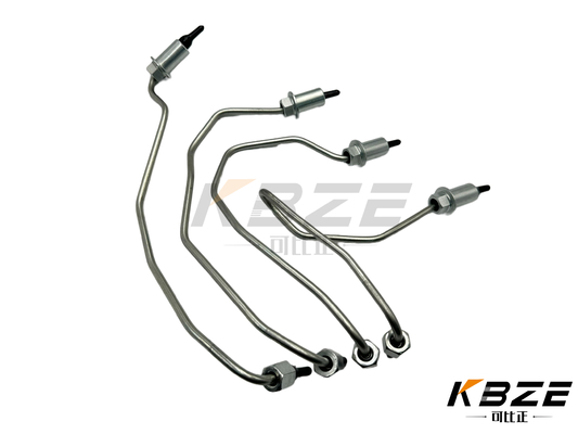 高品質 KUBOTA V3800 エンジン 1C020-53710 1C020-53720 1C020-53730 燃料注入パイプ / 高圧燃料ラインアッセイ