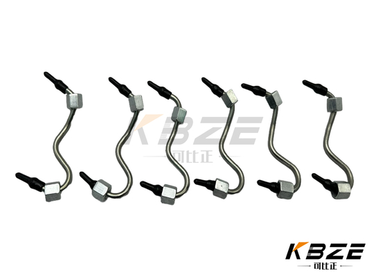 6PCS 高品質のVOLVO D6D EC210B EC240B EC290B VOE20460100 20460100 燃料注入パイプ / 高圧燃料ラインアッセイ