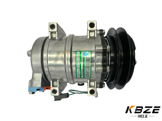 EXKAVATOR R134A エアコンプレッサー SE5H14 24V HITACHI EX200-6 ZAX200-6 EXKAVATORのために