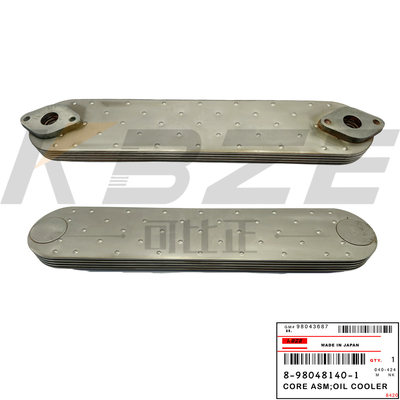 ISUZU エンジン 6WG1 5P オイルクーラー;CORE 8-98048140-0 8-98048140-1 FITS ZAX450 ZAX520 ZAX850 エクスキャバター