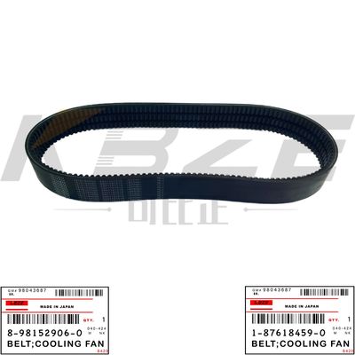 日立 ZAX200-5 油圧ショベル 8-98152906-0 1-87618459-0 ベルト; いすゞ 6BG1 6HK1 エンジン用冷却ファン