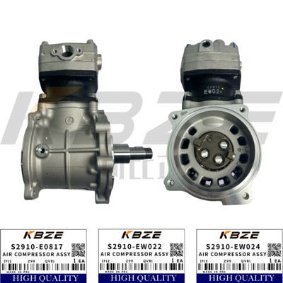 KOBELCO SK300-8 SK350-9 EXCAVATOR S2910-E0817 S2910-EW022 空気圧縮機 ASSY S2910-EW024 29100-3101 FITS HINO J08E エンジン