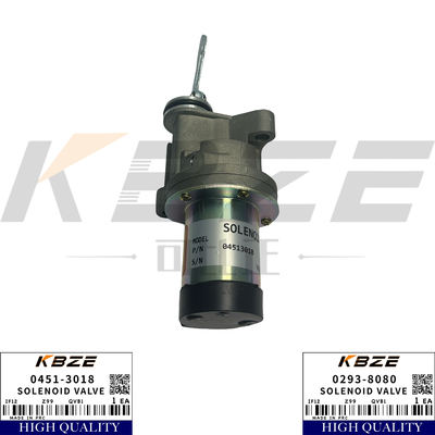 04513018 02938080 DEUTZ BF4M2012C エンジン 12V フラームアウト ソレノイド VOLVO EXCAVATOR