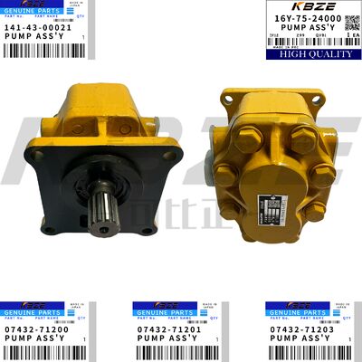 コマツー 07432-71200 141-43-00021 16Y-75-24000 D54A D75A D80A D85A D95S SD16のためのギアポンプ