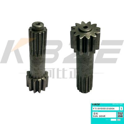 KBZE OEM Kobelco YT15V00012S006 SK70 SK75 SK80 エグババター 移動モーター組立部品のための最終ドライブ ソーラーギア